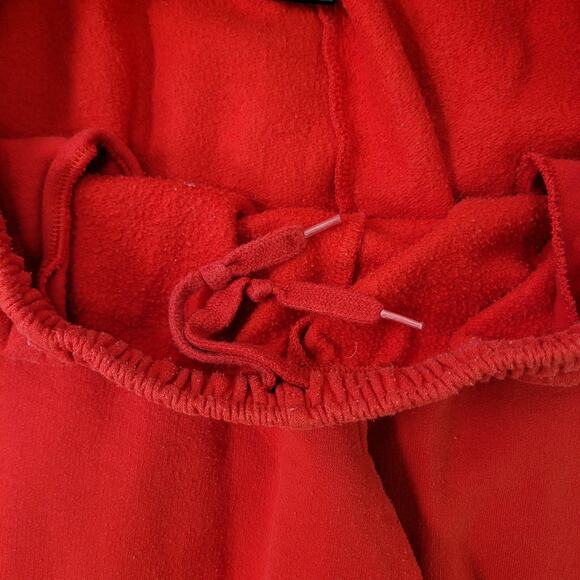 ADIDAS Chicago-Bulls Womens M/L Sweatpants Red - Picture 14 of 16